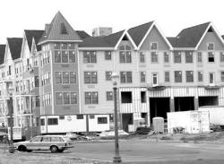 FARRAH MAFFAI staff Construction continues on the Pier Village on Ocean Avenue in Long Branch. 