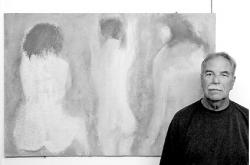 Art Newman with &ldquo;Three Models&rdquo; 