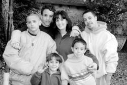 (Clockwise from left) The Badillo family: Jason, Carlos, Tonya, Gilbert, Gilberto and Vito.