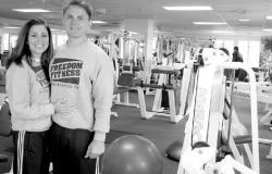 CHRIS KELLY staff Owners Alyssa and Bernie Bray insist on keeping Freedom Fitness in Long Branch a "no-musclehead zone." 
