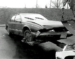 Vehicle that allegedly struck Kayhan Dong more than two years ago. 