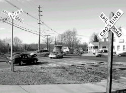 Jeff Huntley Middlesex County officials are considering placing a traffic light at the intersection of Gatzmer Avenue, Half Acre Road, Lincoln Avenue, East and West Railroad avenues and Route 522 in Jamesburg. 