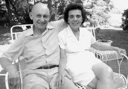 FARRAH MAFFAI Sy and Lee Larson, both AARP volunteers, at home in East Brunswick.