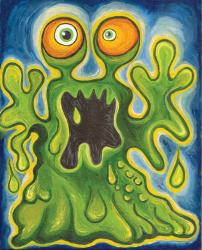  &ldquo;Gluten Monster&rdquo; by Felice Shaloum, Red Bank 