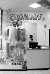 A 24-hour dry cleaning service is one of the highlights of the new Racemart convenience store on Route 1. Customers can drop off their clothing and pick it up the next time they fill up their tanks.