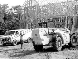 JEFF HUNTLEY  It&rsquo;s a familiar sight in Monmouth County &mdash; new homes such as these at Lafayette Estates, Marlboro, rising every day and bringing more residents to a county ranked as one of the premier residential areas in the nation. 