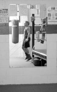 Bob Marsiglia, of Jackson, jumps rope during a recent workout at the Howell PAL Boxing Club.