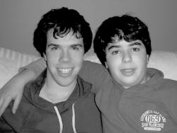 Adam Rubinstein (r), 13, of Freehold Township, is planning an April 27 walk-a-thon that will benefit the Food Allergy and Anaphylaxis Network. Adam's brother Jason (l), 16, is one of about 12 million people who are afflicted with severe food allergies that can become life threatening. 